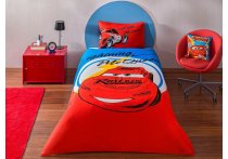 Постельное белье ранфорс TAC - Disney Cars Mc Queen (Turkey), подростковый
